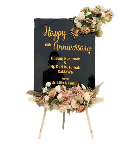 Papan Bunga Akrilik Lopang