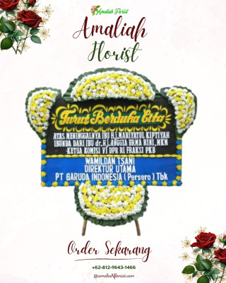 Papan Bunga Duka di Lopang